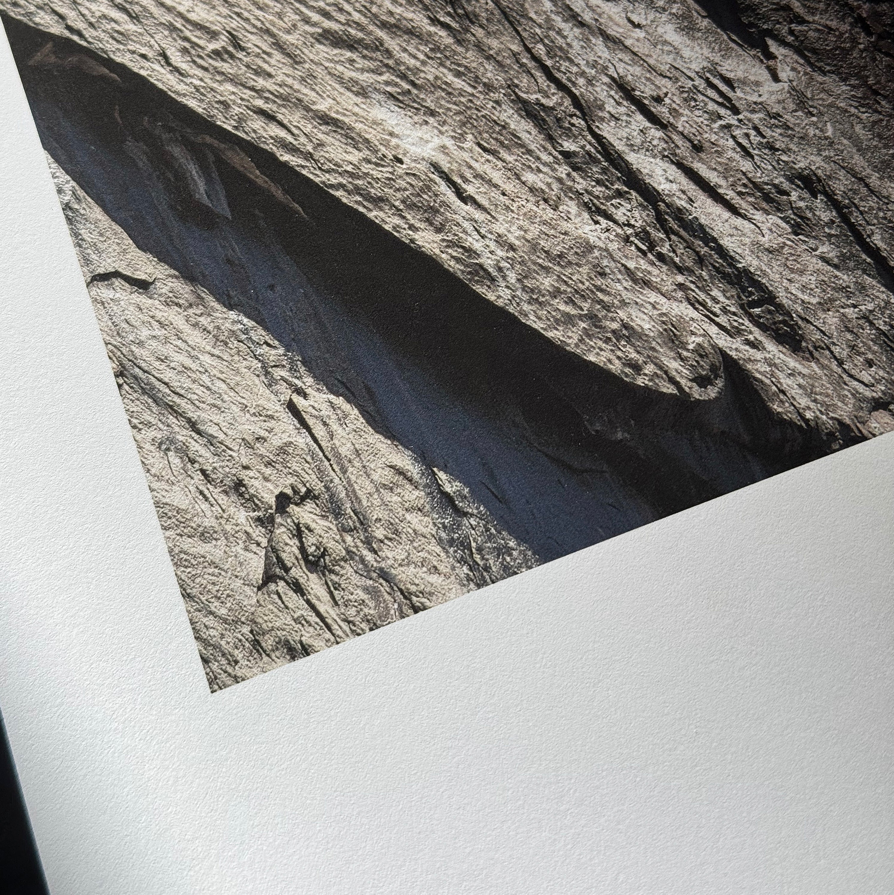 Close up of Epson Hot Press Bright archival fine art paper