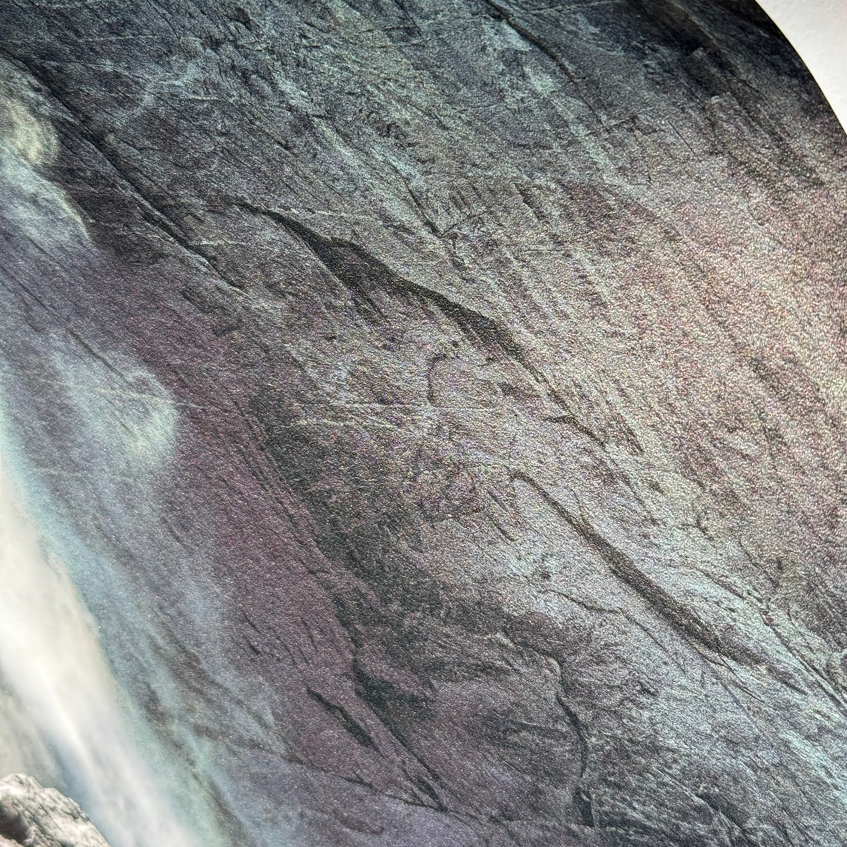 Close up of Hahnemuhle Photo Rag Satin hybrid lustre matte archival paper